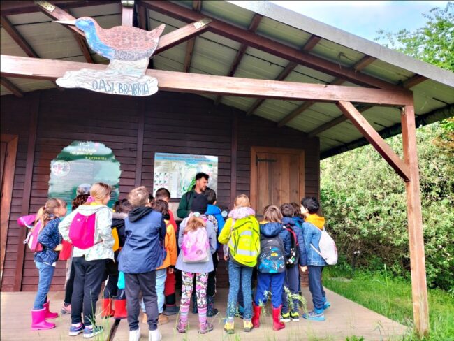 Gita scolastica all'Oasi Brabbia 01
